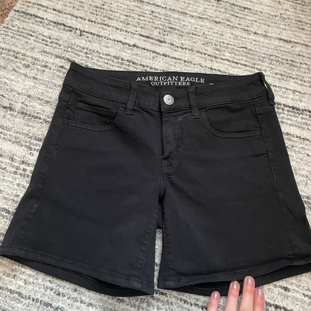 Black shorts from American Eagle